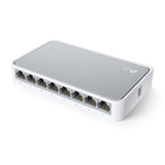 TP-Link 8 Port 10/100 Mbps Desktop Switch - White - White