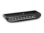 TP-Link 8 Port Gigabit Desktop Switch - Black - Black