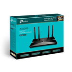 TP-Link Archer AX50 AX3000 Dual Band Wi-Fi 6 Router - Black - Black