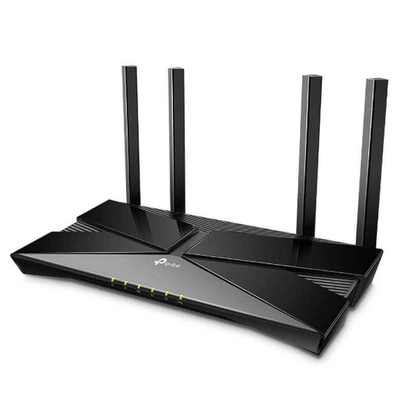 TP-Link Archer AX50 AX3000 Dual Band Wi-Fi 6 Router - Black - Black
