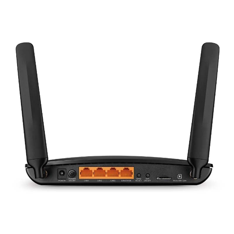 TP-Link Archer MR600 AC1200 4G LTE Advanced Cat6 Router - Black - Black