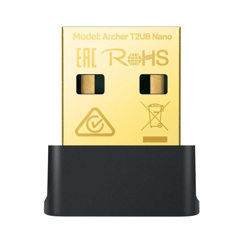 TP-Link Archer T2UB Nano AC600 Nano Wireless Bluetooth USB Adapter - Black
