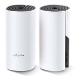 TP-Link Deco M4 AC1200 Whole-Home Mesh Wi-Fi System 2-pack - White - White