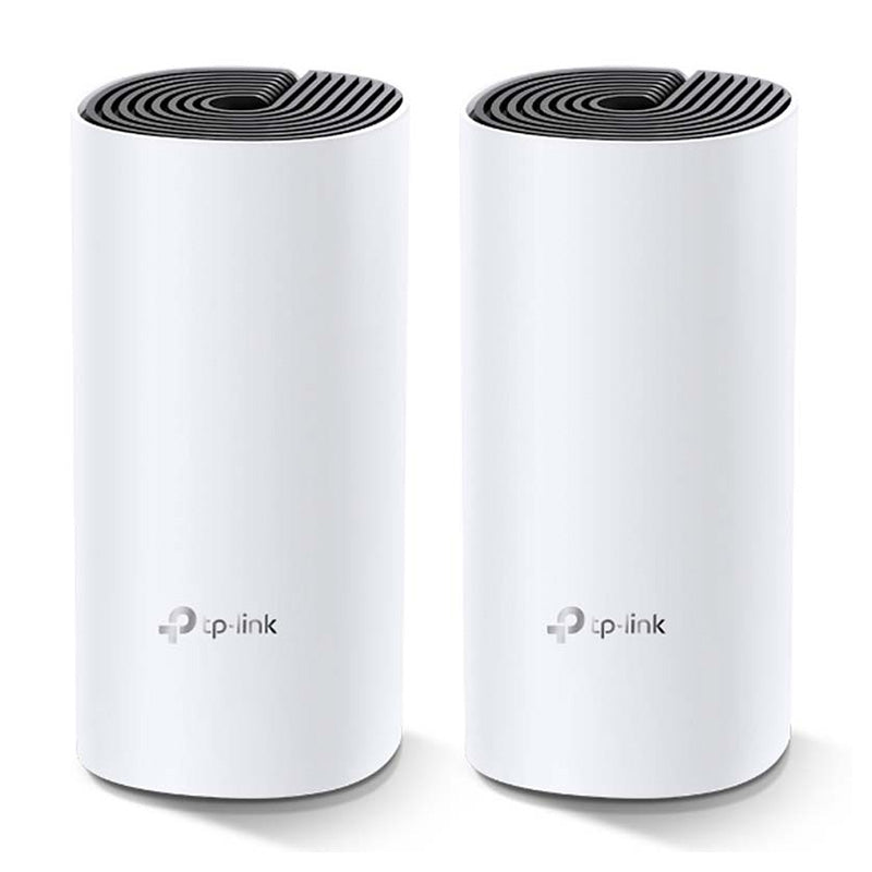 TP-Link Deco M4 AC1200 Whole-Home Mesh Wi-Fi System 2-pack - White - White