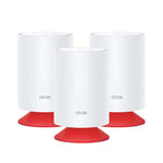 TP-Link Deco Voice X20 AX1800 Whole-Home Mesh Wi-Fi 6 System with Smart Speaker - White - White