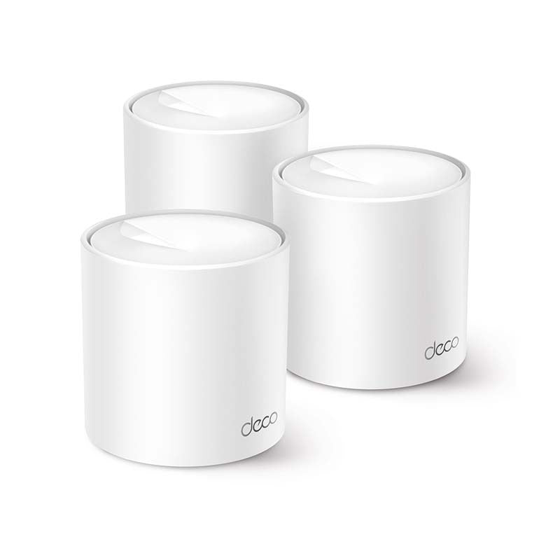 TP-Link Deco X10 AX1500 Whole-Home Mesh Wi-Fi 6 System 3 Pack - White