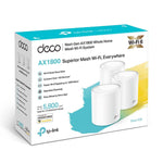 TP-Link Deco X20 AX1800 Whole-Home Mesh Wi-Fi System 3-pack - White - White