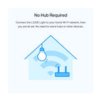 TP-Link L520E Smart Wi-Fi Light Bulb Daylight and Dimmable - White