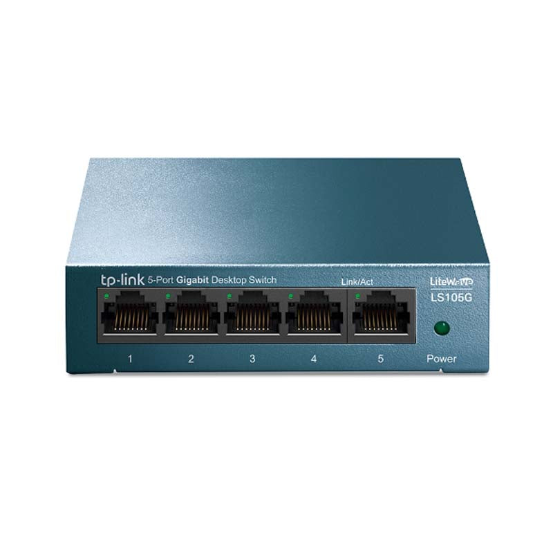 TP-Link LiteWave 5 Port Gigabit Desktop Switch - Grey - Grey