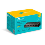 TP-Link LiteWave 8 Port Gigabit Desktop Switch - Black - Black