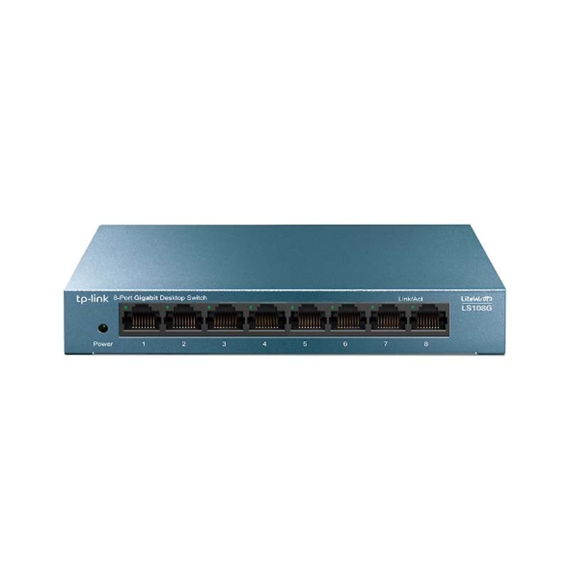TP-Link LiteWave 8 Port Gigabit Desktop Switch - Grey - Grey