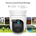 TP-Link Mercusys Outdoor Pan/Tilt Security Wi-Fi Camera - White - White