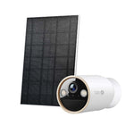 TP-Link Tapo 4K Solar-Powered Security Camera Kit - White - Smart Home