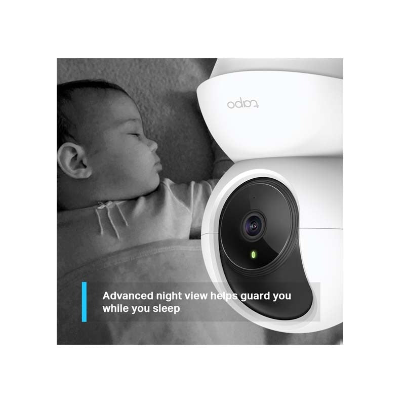 TP-Link Tapo C210 3MP Pan / Tilt Home Security Wi-Fi Camera - White