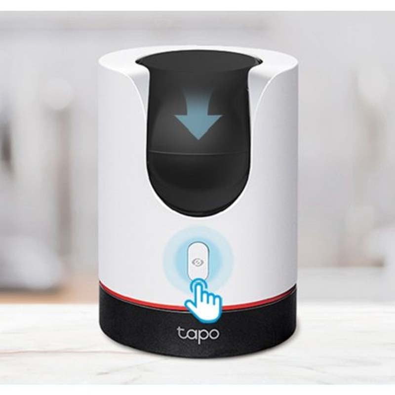 TP-Link Tapo C225 Pan/Tilt AI Home Security Wi-Fi Camera - Black / White