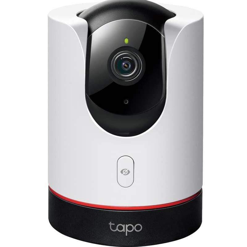TP-Link Tapo C225 Pan/Tilt AI Home Security Wi-Fi Camera - Black / White