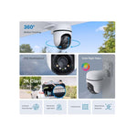 TP-Link Tapo C510W 2K Outdoor Pan / Tilt Security WiFi Camera - White