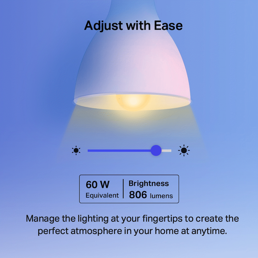 TP-Link Tapo L530E 9W Smart Wi-Fi LED Bulb Multicolor A60 E27 - Multicolor