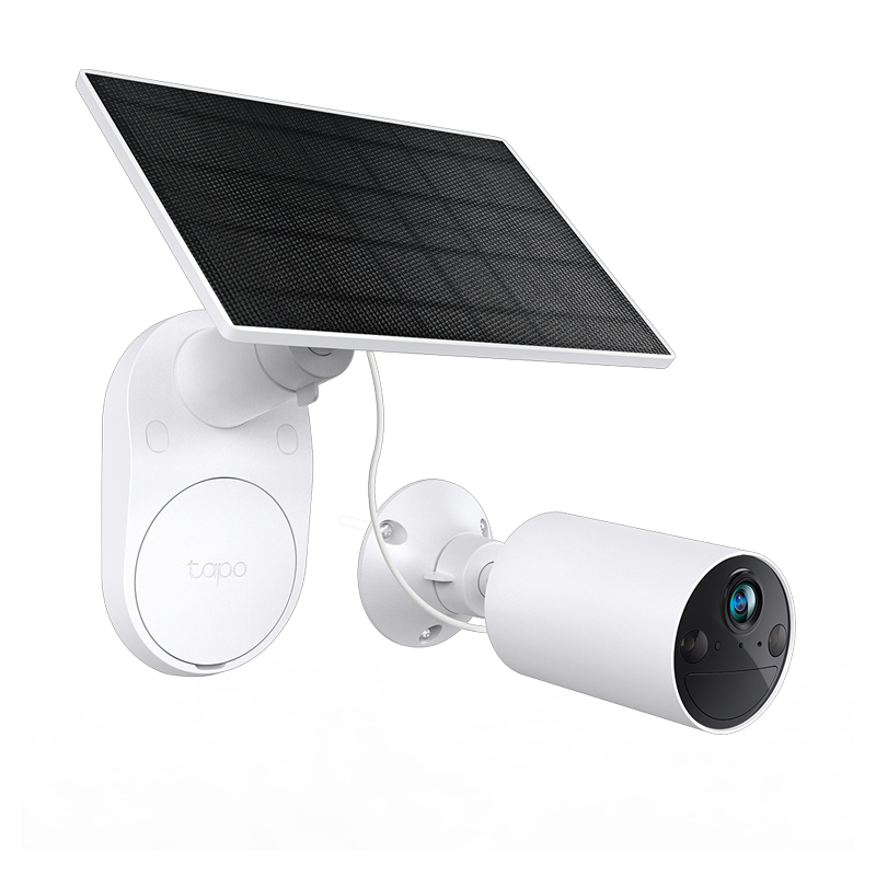 TP-Link Tapo Solar-Powered Security Camera Kit - White