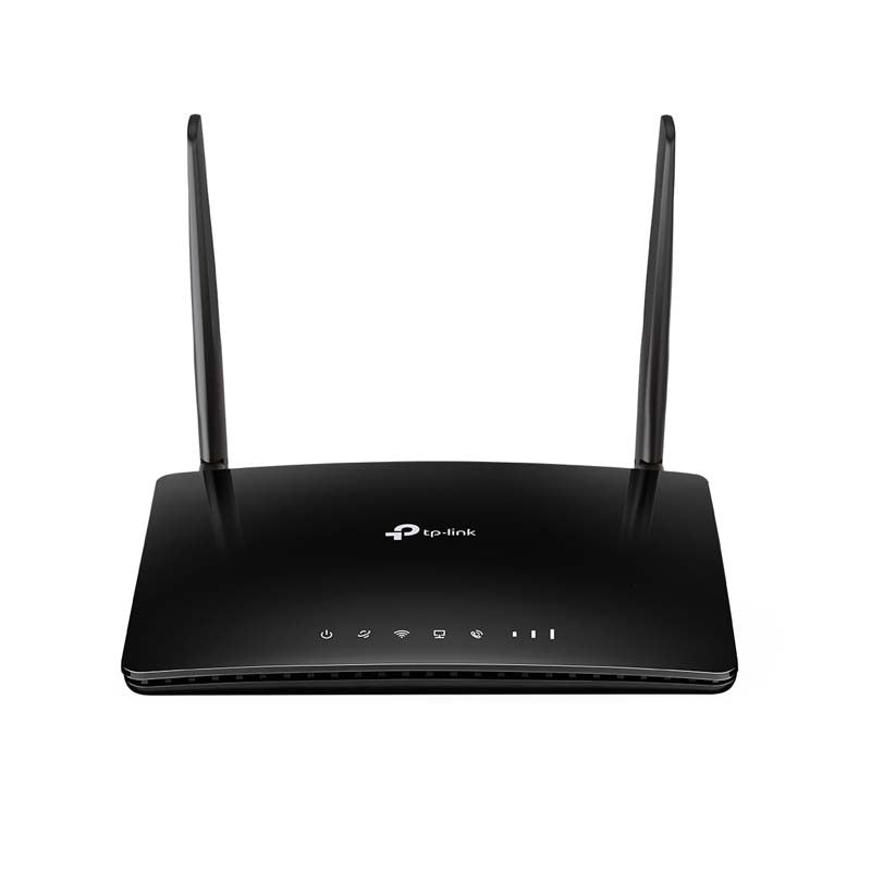 TP-Link TL-MR6500V 300Mbps Wireless N 4G LTE Router + Voip - Black
