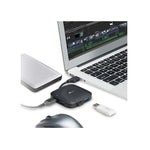 TP-Link UH400 USB 3.0 4-Port Portable Hub - Black - Black