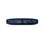 TP-Link UH400 USB 3.0 4-Port Portable Hub - Black - Black