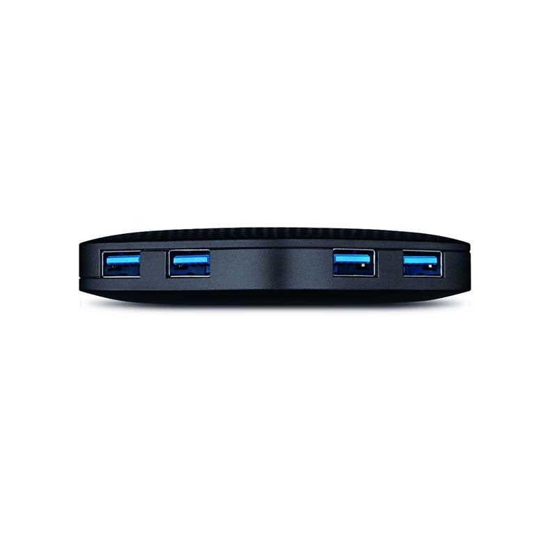 TP-Link UH400 USB 3.0 4-Port Portable Hub - Black - Black