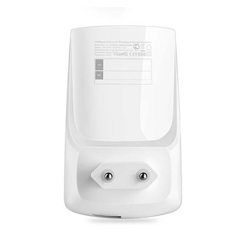 TP-Link WA850RE 300Mbps Wi-Fi Range Extender - White - White