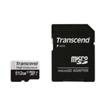 Transcend 512GB MicroSDXC Class 10 SD Card - Black