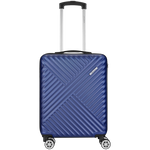 Travelwize Astra ABS 67cm 4-Wheel Spinner Luggage - Navy - Navy - Luggage