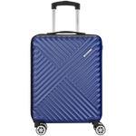 Travelwize Astra ABS 77cm 4-Wheel Spinner Luggage - Navy - Navy - Luggage