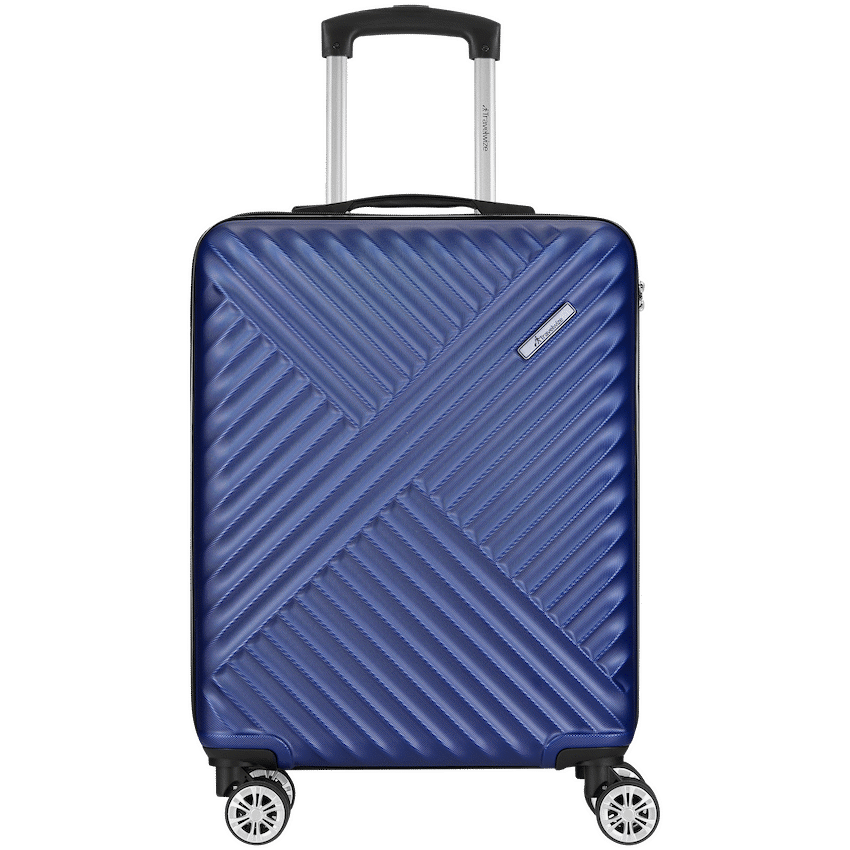 Travelwize Astra ABS 77cm 4-Wheel Spinner Luggage - Navy - Navy - Luggage