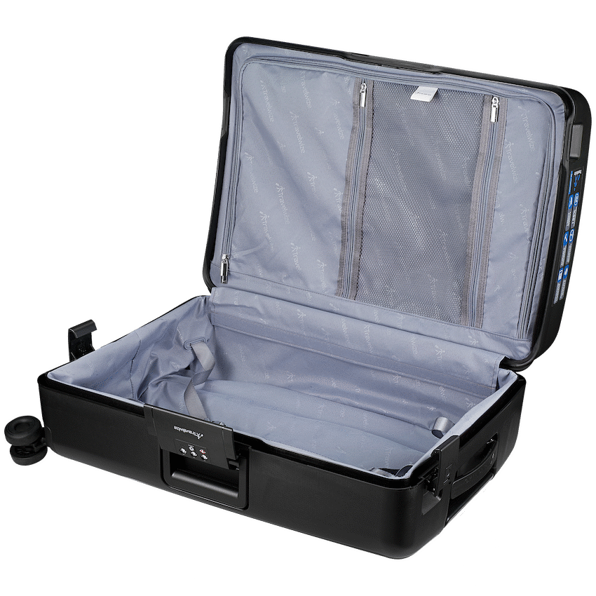 Travelwize Clipper PP 65cm 4-Wheel Spinner Luggage Black - Black - Luggage