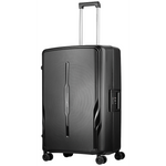 Travelwize Clipper PP 75cm 4-Wheel Spinner Luggage Black - Black - Luggage