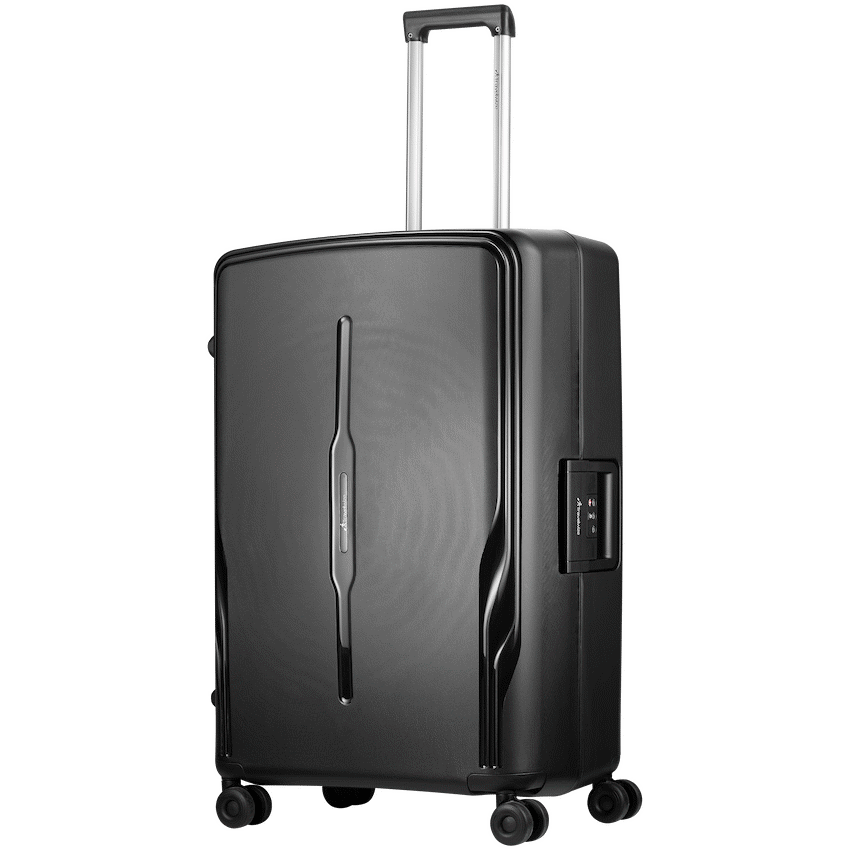 Travelwize Clipper PP 75cm 4-Wheel Spinner Luggage Black - Black - Luggage