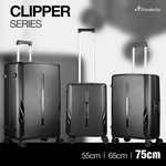 Travelwize Clipper PP 75cm 4-Wheel Spinner Luggage Black - Black - Luggage