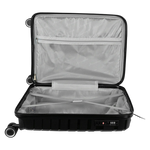 Travelwize Java PP 4-Wheel Spinner 55cm Luggage - Black - Black - Luggage