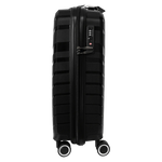 Travelwize Java PP 4-Wheel Spinner 55cm Luggage - Black - Black - Luggage