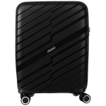Travelwize Java PP 4-Wheel Spinner 55cm Luggage - Black - Black - Luggage