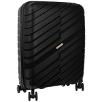 Travelwize Java PP 4-Wheel Spinner 55cm Luggage - Black - Black - Luggage