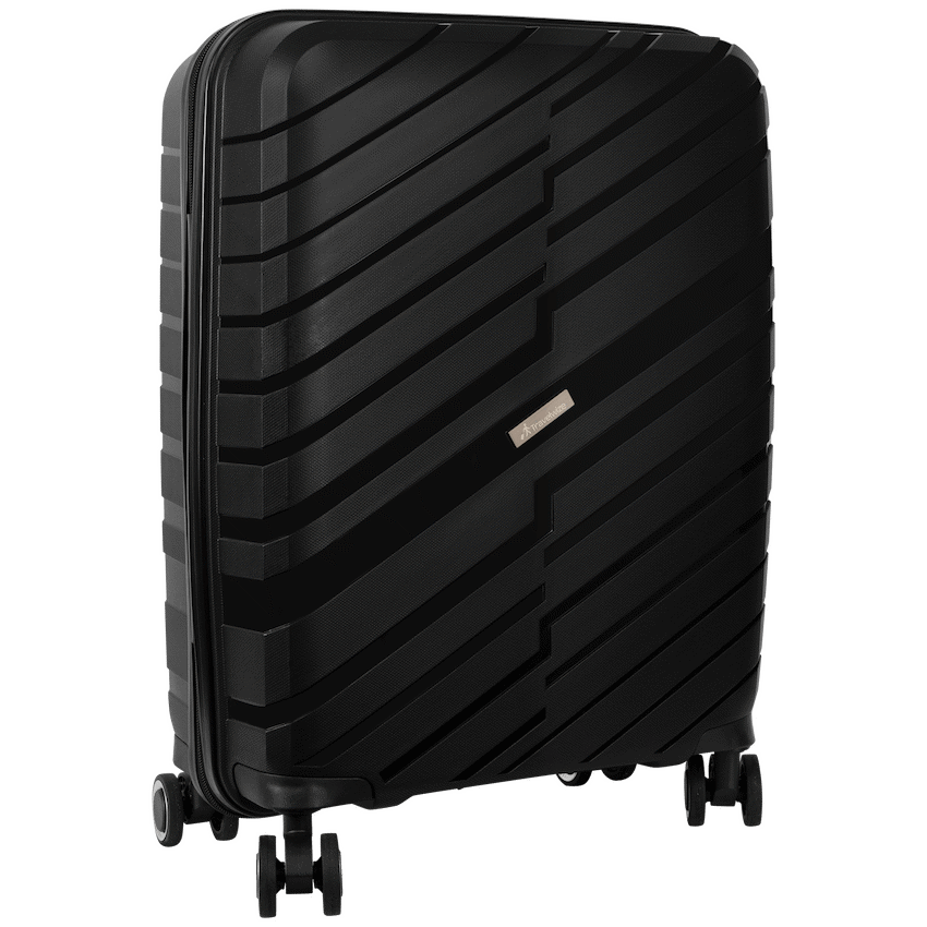 Travelwize Java PP 4-Wheel Spinner 55cm Luggage - Black - Black - Luggage