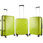 Travelwize Java PP 4-Wheel Spinner 55cm Luggage - Lime - Lime - Luggage