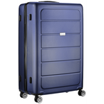 Travelwize Maple ABS 65cm 4-Wheel Spinner Luggage - Navy - Navy - Luggage