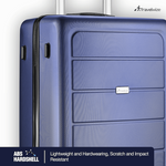 Travelwize Maple ABS 65cm 4-Wheel Spinner Luggage - Navy - Navy - Luggage