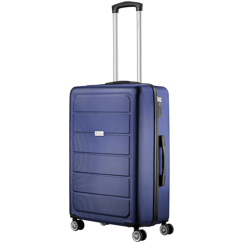 Travelwize Maple ABS 65cm 4-Wheel Spinner Luggage - Navy - Navy - Luggage