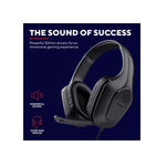 Trust GXT415 Zirox Wired Gaming Headset - Black