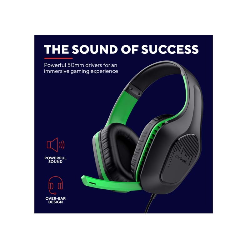 Trust GXT415X Zirox Wired Gaming Headset Xbox