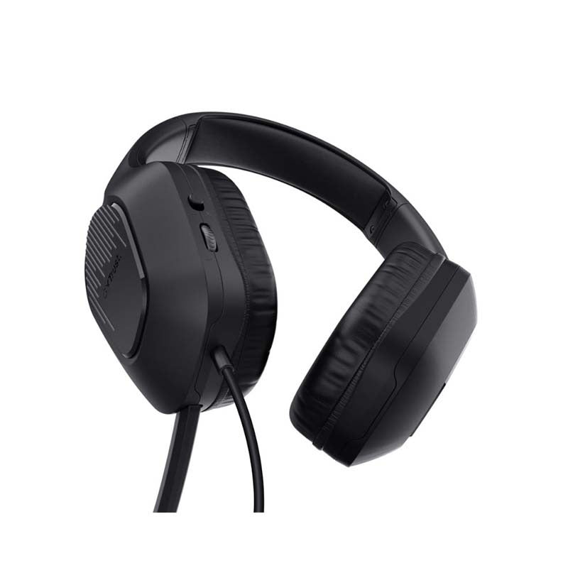 Trust GXT415 Zirox Wired Gaming Headset - Black - Black