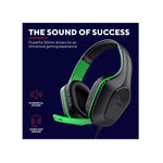 Trust GXT415X Zirox Wired Gaming Headset Xbox - Black / Green