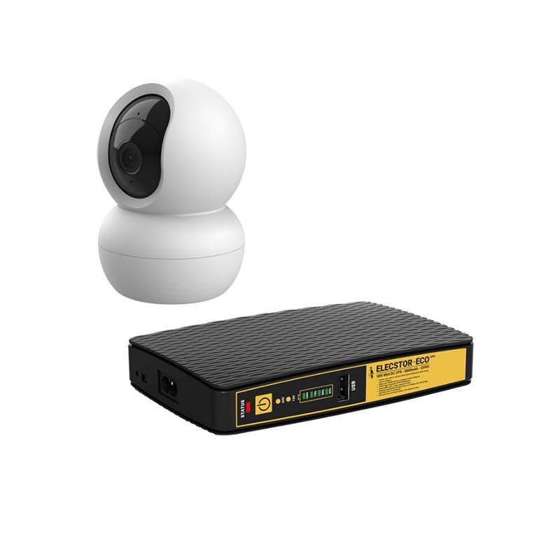 Trust x Elecstor IPCAM-2800 Indoor Camera + 18W Mini 800mAh DC UPS